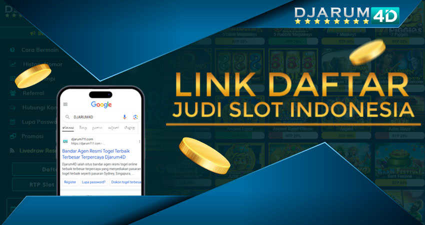 Link Daftar Judi Slot Indonesia Djarum4d